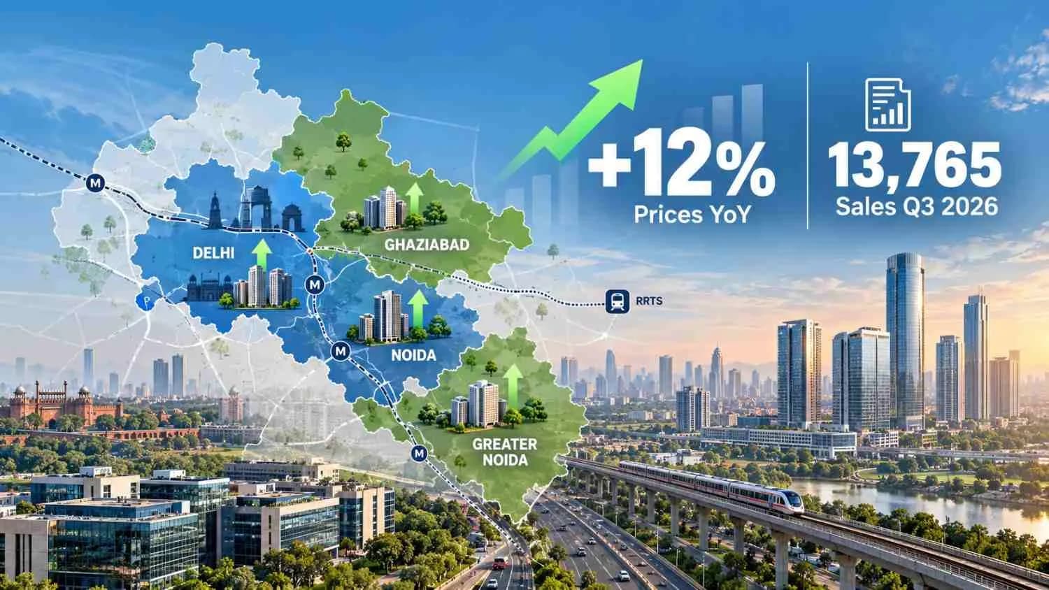 Delhi NCR Property Market Report October 2026 Banner